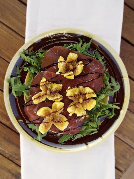 Insalata di fichi e bresaola