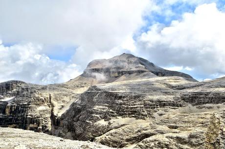 piz boè sul monte sella