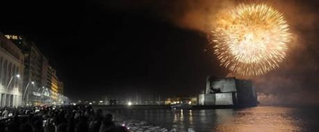 Fuochi d’artificio sul Lungomare di Napoli | Festa di Piedigrotta 2015