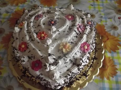 TORTA PER IL COMPLEANNO DI MIA MAMMA