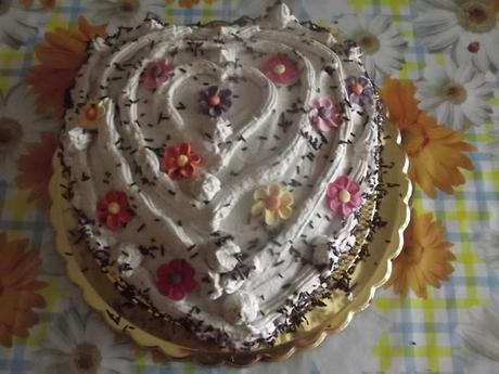 TORTA PER IL COMPLEANNO DI MIA MAMMA