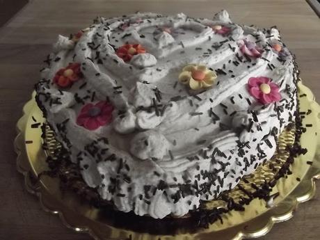 TORTA PER IL COMPLEANNO DI MIA MAMMA