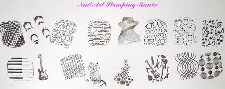 UberChic Beauty Hipster-01 Nail Stamping Plate Review