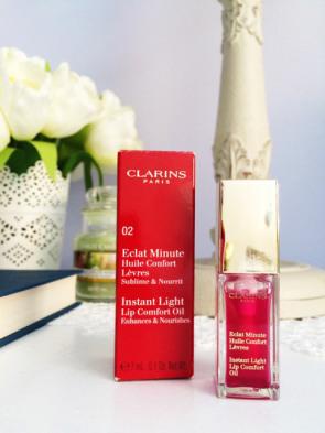 Review Clarins Eclat Minute Huile confort lèvres