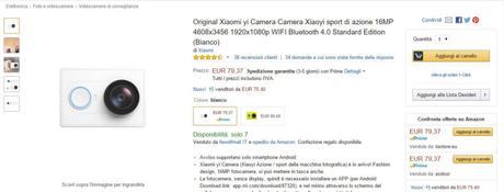 Xiaomi Yi Camera