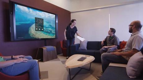 Microsoft: il Surface Hub si mostra in un nuovo video