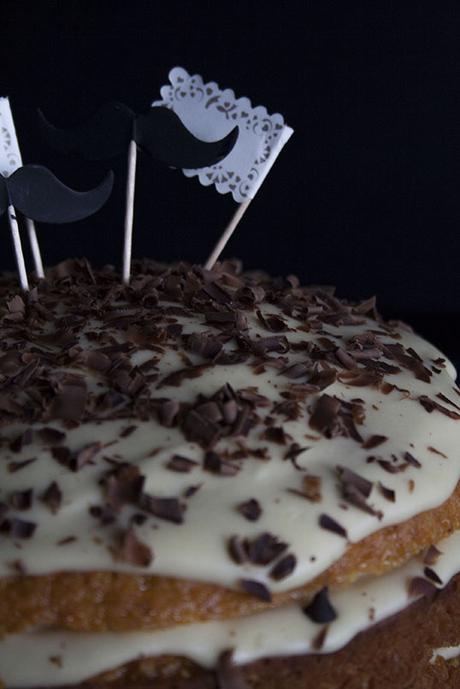 Torta alle carote con crema al mascarpone