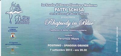 POSITANO PREMIA LA DANZA....PATTY SCHISA con Rhapsody in Blue