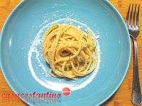 Spaghetti rigati cacio e pepe