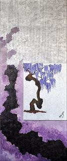 PAOLA ZOLA ELEVAZIONE tecnica mista su tela e pannello 12...