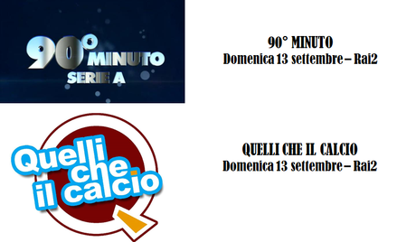 PROGRAMMI TV: SI RIPARTE!