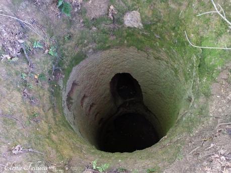 Bracciano (RM), Grotta Camina-Palo bucato, particolare pozzo.