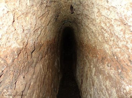 Bracciano (RM), Grotta Camina-Palo bucato, interno cunicolo.