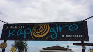 KAPOGIRO BEACH Ristorante - Via Severino Pozzato 51 - Lido Degli Estensi (FE) - Tel. 3384587585