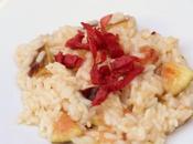 Risotto fichi prosciutto crudo croccante