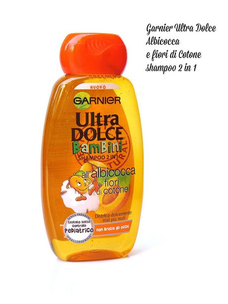 Ultra Dolce shampoo 2 in 1 all'Albicocca e fiori di Cotone - Garnier