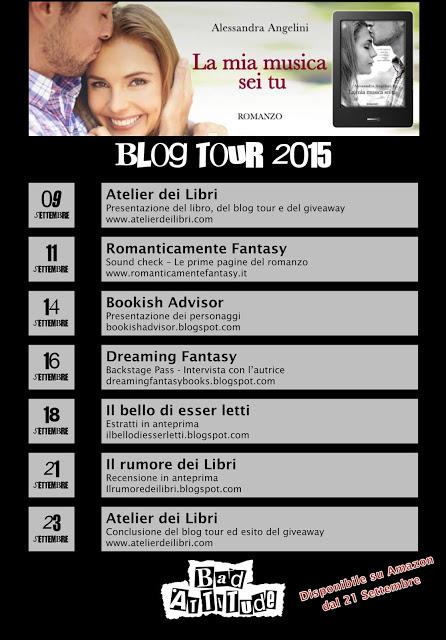 Prima tappa blogtour musica Alessandra Angelini: partecipa, innamorati vinci tantissimi premi!