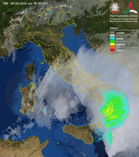 Violenti nubifragi all'estremo sud. Maltempo anche domani