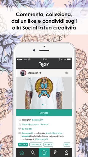 Teeser: il primo social network dedicato al mondo delle t-shirt