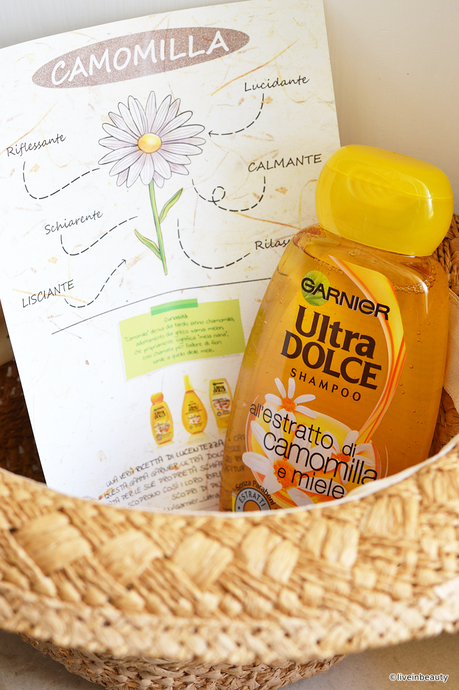 Garnier, Shampoo Ultra Dolce All'Estratto di Camomilla e Miele #lericettegarnier - Review