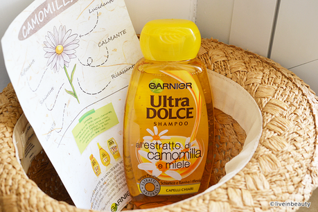 Garnier, Shampoo Ultra Dolce All'Estratto di Camomilla e Miele #lericettegarnier - Review