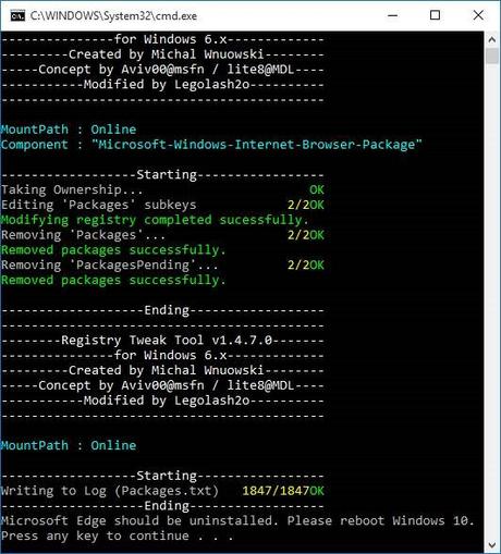 [Guida] Come disinstallare e rimuovere il browser (Microsoft Edge) da [Windows 10]