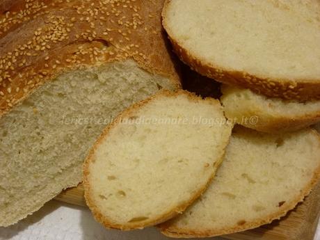 Pan ciabatta con semi di sesamo