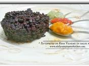 Antipasto Riso Venere salse fredde