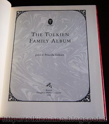 The Tolkien Family Album, prima edizione 1992