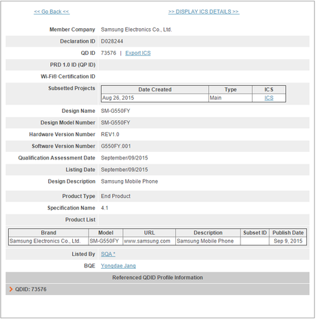 Samsung Galaxy Grand On: rilascio imminente?