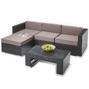 Cheapest Rattan Corner Sofa