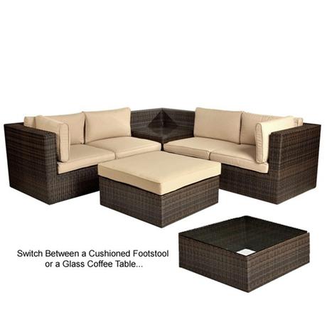 Cheapest Rattan Corner Sofa