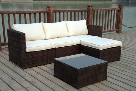 Cheapest Rattan Corner Sofa