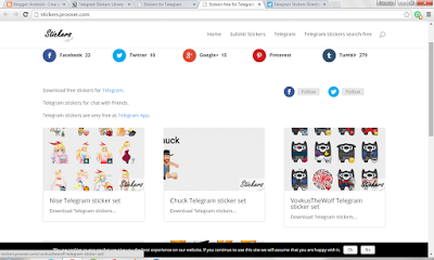 [Guida] Ecco 4 siti dove trovare gli Stickers per Telegram