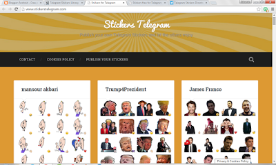[Guida] Ecco 4 siti dove trovare gli Stickers per Telegram