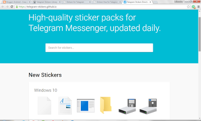 [Guida] Ecco 4 siti dove trovare gli Stickers per Telegram