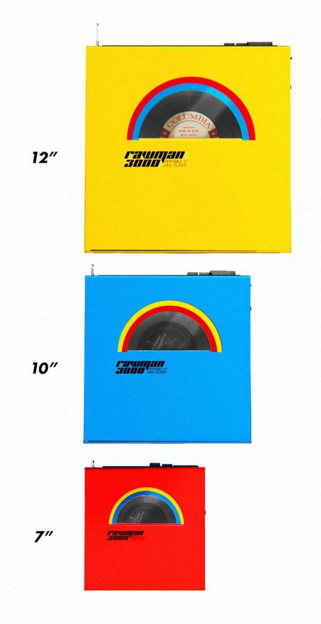 DESIGN: Il lettore di vinili portatile | Rocket & Wink DESIGN: Il lettore di vinili portatile | Rocket & Wink