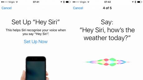 iOS 9 include anche una funzione che consente a Siri di riconoscere meglio la voce degli utenti