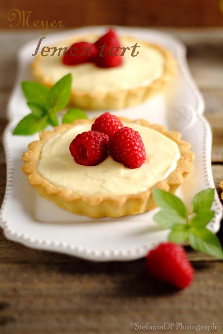 Meyer lemon tart