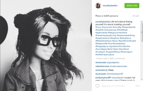 Dal profilo Instagram di @socalitybarbie