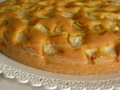 Torta soffice alle pere