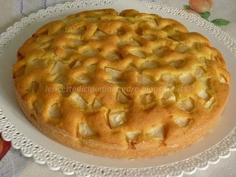 Torta soffice alle pere