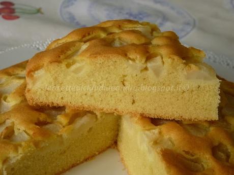 Torta soffice alle pere