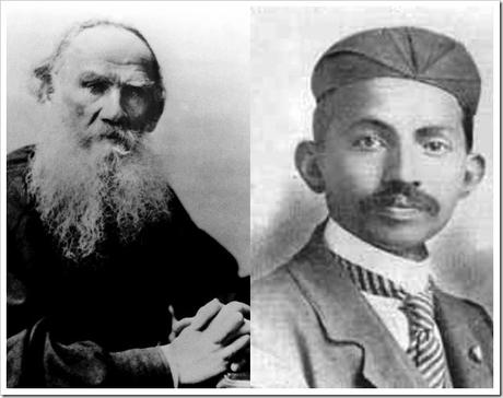 Tolstoj e Gandhi