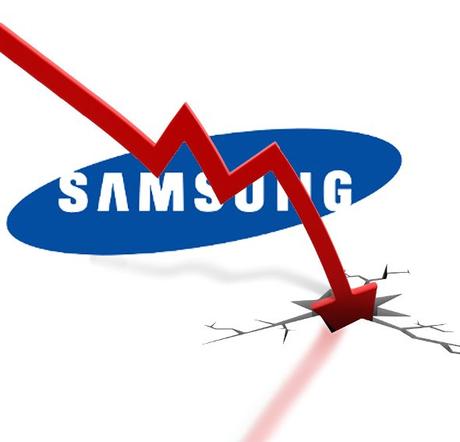 Samsung, anche l'anno 2015 in ribasso con le vendite