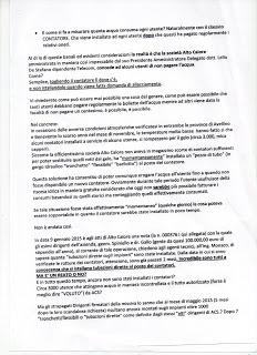 MALA GESTIO DI ALTO CALORE SERVIZI: RIMANIAMO SEMPRE Più BASITI!!!