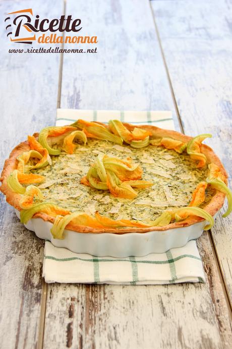 Crostata di zucchine