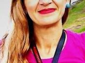 foto Tanya Giacometti dipinti Mauro Tippolotti mostra presso SpazioArte Mandarini Arredamenti