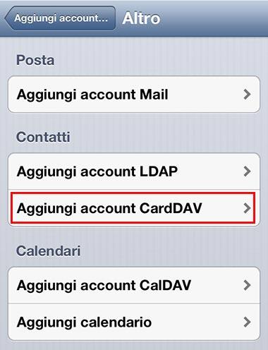 Come trasferire Contatti su iPhone