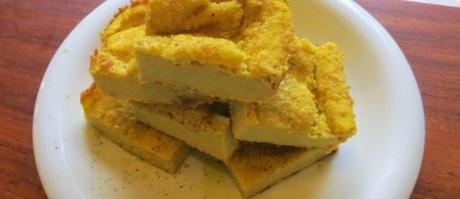 Flan di zucchine in giallo